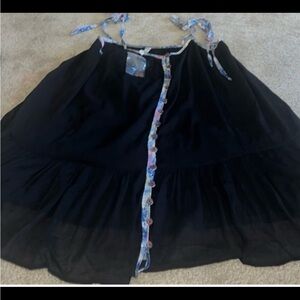 Nwot black nightgown